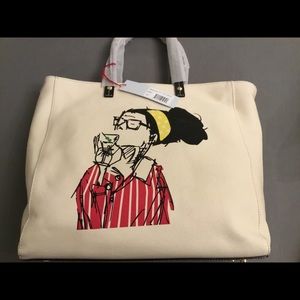 Katy Face Canvas Bag